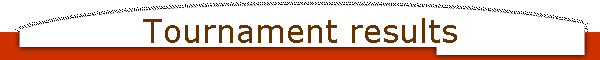 Tournament results